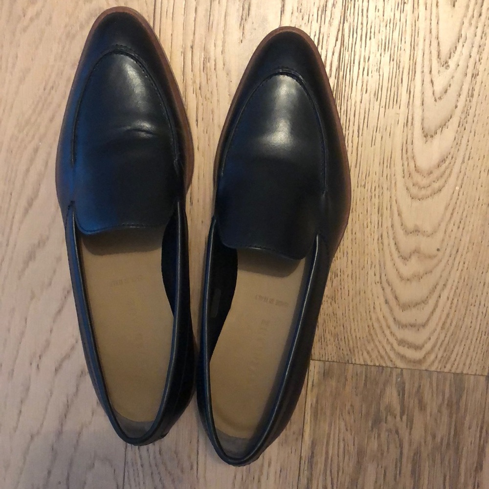 NEW Everlane Modern Leather Loafer in Black